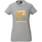 Ws Double Face Tee-SKI LIFE 422794 G01 グレイ XSサイズ [アウトドア カットソー レディース]