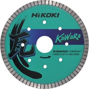 0033-4268 [HiKOKI ダイヤモンドカッター 105mmX20 (カワラ用ナミ形)]