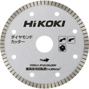 0037-0005 [HiKOKI ダイヤカッター103×1.4×5×20mm スタンダードタイプ薄刃]