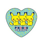 PMTB1345 ハート缶バッジ ポケットモンスター ガーリーロゴ [キャラクターグッズ]