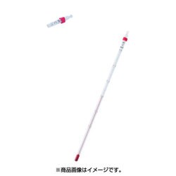 佐藤 アルコール棒状温度計 -30～50℃ 30cm (0240-00) 0240-00