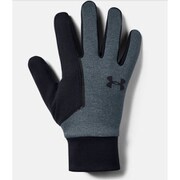 UA Mens CGI Run Liner Glove 1318571 WIR/BLK/BRV LGサイズ [スポーツウェア アクセサリ グローブ]