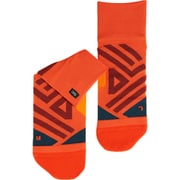 Mid Sock M 312.00066 Rust Navy Mサイズ(26.5-27.5cm) [ランニングウェア ソックス メンズ]