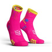 PRORACING SOCKS V3 - RUN HIGH RSHV3-FL3430-T3 FLUO PINK サイズT3 [ランニング小物]