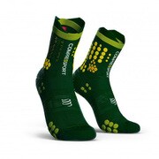 PRORACING SOCKS V3 - TRAIL TSHV3-6140YL-T1 GREEN/YELLOW サイズT1 [ランニング小物]