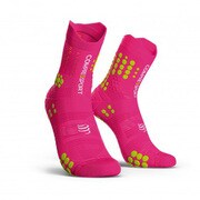 PRORACING SOCKS V3 - TRAIL TSHV3-FL3430-T1 FLUO PINK サイズT1 [ランニング小物]
