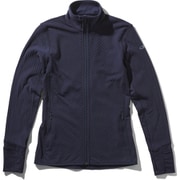 ディセンダー ロングスリーブ ジップ W DESCENDER LS ZIP IAW51901 （MI）ミッドナイトネイビー Mサイズ [アウトドア カットソー レディース]