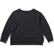 リアルフリース ロングスリーブ クルー W REAL FLEECE LS CREWE IAW51981 （DM）ディープミッドナイト XSサイズ [アウトドア フリース レディース]