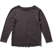 ネイチャーダイド ロングスリーブ クルー W NATURE DYED LS CREWE ITW61972 （BU）ブドウ Sサイズ [アウトドア カットソー レディース]