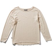 ネイチャーダイド ロングスリーブ クルー W NATURE DYED LS CREWE ITW61972 （SK）シラカバ XSサイズ [アウトドア カットソー レディース]