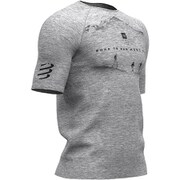 TRAINING TSHIRT SS - Mont Blanc 2019 TSTN-MB19-90-1S GREY Sサイズ [ランニングシャツ]