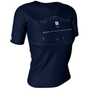 TraInIng TshIrt SS W-Mont Blanc 2019 BLUE [ランニングシャツ]