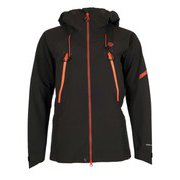 ALPINE PRO JACKET M 1643222 BLACK/ORANGE RED Sサイズ [アウトドア 防水ジャケット メンズ]