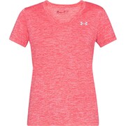 UA Tech Short Sleeve V Neck Twist 1258568 WMN/MSV SMサイズ [ランニングシャツ レディース]