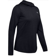 UA Streaker 2.0 Long Sleeve Hoodie 1342897 BLK/BLK/RLT SMサイズ [ランニング フーディー レディース]