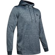 UA ARMOUR FLEECE TWIST PO HOODY 1320751 WIR/BLK SMサイズ [トレーニングウェア メンズ]