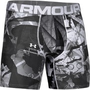 UA Tech 6in Single Seasonal 1327417 WHT/STL MDサイズ [コンディショニングウェア メンズ]