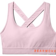 Armour Mid Crossback Heather Bra 1310459 PHH/PIG/PCP LGサイズ [スポーツブラ]