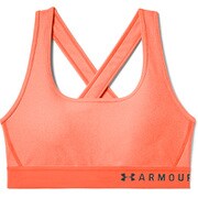 Armour Mid Crossback Heather Bra 1310459 PLR/PCP/JGY LGサイズ [コンディショニングウェア レディース]