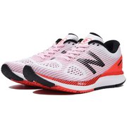 WHANZU WHANZUM22E M2 ホワイト/レッド 2E 24.5cm [ランニングシューズ レディース]