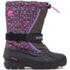 ユースフルーリー NY3503 089 Dark Grey Pink Glo 20cm [防寒ブーツ キッズ]