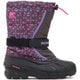 ユースフルーリー NY3503 089 Dark Grey Pink Glo 24cm [防寒ブーツ キッズ]
