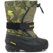 チルドレンフルーリー NC3504 371 Hiker Grenn Black US9 [防寒ブーツ キッズ]
