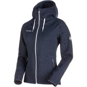 ArctIc ML Hooded Jacket Women XL marIne melange [アウトドア フリース レディース]