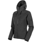 ArctIc ML Hooded Jacket Women 00162_phantom-black melange XSサイズ [アウトドア フリース レディース]
