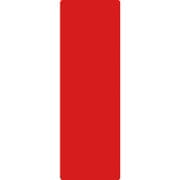 緑十字 エンビ無地板 赤 360×120×1mm 硬質塩化ビニール 057224