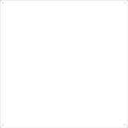 058301 [緑十字 スチール無地板 白 900×900×0.6mm 普通山型]