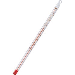 佐藤 アルコール棒状温度計 -20～50℃ 15cm (0600-00) 0600-00