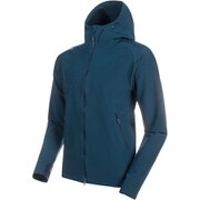 マクンエスオーフーデットジャケットメン Macun SO Hooded Jacket AF Men 1011-00790 50227 wing teal Sサイズ [アウトドア ジャケット メンズ]