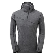 PRIMINO HYBRID ALPINE HOODIE GMPALHL 10 ブラック Lサイズ [アウトドア カットソー メンズ]