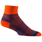 COOLMESH II Quarter W0003 Navy/Orange Sサイズ(21.5-23cm) [ランニング小物]