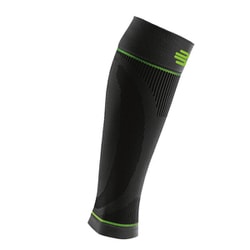 SPORTS COMPRESSION SLEEVES LOWER LEG 62110924 黒 ショート(下腿部長さ：26-30cm) Sサイズ(ふくらはぎ周径：32-39cm 足首周径：19-21cm) 両足入り [サポーター ふくらはぎ用]