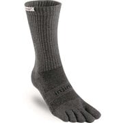 トレイル ミッドウェイト クルー グラナイト Lサイズ(27.5-29cm) [ランニングウェア ソックス メンズ]