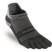 ラン MW ノーショー 203110 ブラック/グレー Sサイズ (23-25cm) [ランニング ソックス]