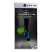 SC SOCKS BALL＆RACKET ロングXL シルバー/リベラ [スポーツソックス]