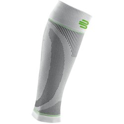 SPORTS COMPRESSION SLEEVES LOWER LEG 62110906 白 ロング(下腿部長さ：30.1-36cm) Lサイズ(ふくらはぎ周径：38-47cm 足首周径：24-27cm) 両足入り [サポーター ふくらはぎ用]