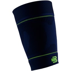SPORTS COMPRESSION SLEEVES UPPER LEG 62110819 ネイビー ロング(25.1-28cm) XLサイズ(大腿部上方周径：62-79cm 大腿部下方周径：46-52cm) 両足入り [サポーター 太もも用]