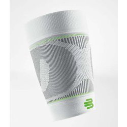 SPORTS COMPRESSION SLEEVES UPPER LEG 62110807 白 ロング(25.1-28cm) XLサイズ(大腿部上方周径：62-79cm 大腿部下方周径：46-52cm) 両足入り [サポーター 太もも用]