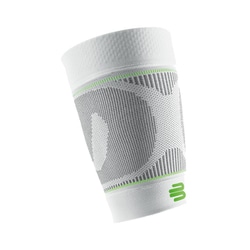 SPORTS COMPRESSION SLEEVES UPPER LEG 62110803 白 ショート(22-25cm) XLサイズ(大腿部上方周径：62-79cm 大腿部下方周径：46-52cm) 両足入り [サポーター 太もも用]