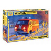 ZV43001 UAZ 3909 消防車 [1/43スケール プラモデル]