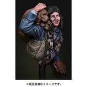 LM-B009 1/10 犬と戯れる英空軍パイロット バトルオブブリテン1940年 [1/10スケール 未塗装フィギュア]