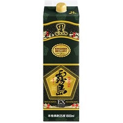 ヨドバシ.com - 霧島酒造 黒霧島EX パック 25度 1800ml [芋焼酎] 通販