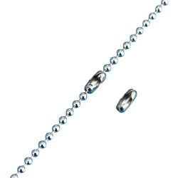 緑十字 ボールチェーン用コネクター（ツギカン） 2.5mmΦ用 100個組 真ちゅう製 137030