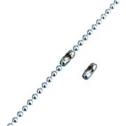緑十字 ボールチェーン用コネクター(ツギカン) 2.5mmΦ用 100個組 真ちゅう製 137030