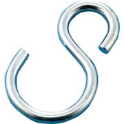 緑十字 Sフック(エスカン) 36.4×15.8/22.0mm 10個組 スチール製 137140
