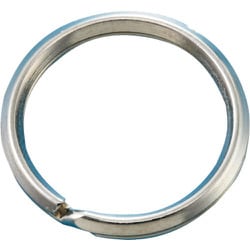 137170 [緑十字 二重リング(キーリング) 内径15.5mmΦ 10個組 スチール製]